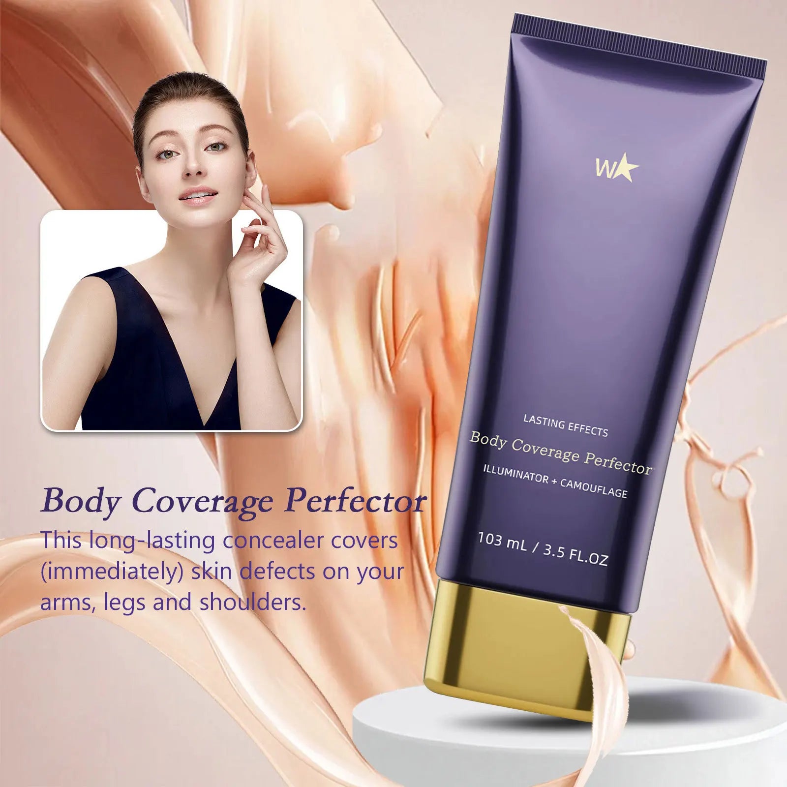 Body Tattoo Concealer Concealer Liquid Cream Waterproof Sweat Resistant Mask Tattoo Birthmark Coverage Full Coverage Makeup Hot